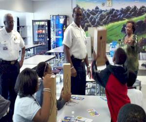 Amerex Donates Fire Extinguishers to Daniel Payne Middle School