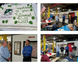 Kennedy Valve says goodbye to friend and co-worker Bill Payne