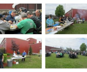 Kennedy Valve holds team cookout