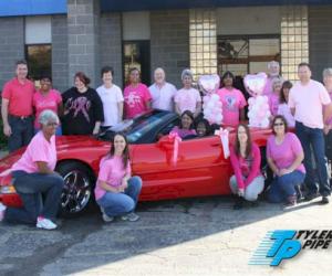 Tyler Pipe Holds "Pink Out Day"